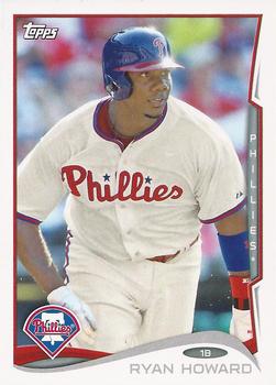 2014 Topps Philadelphia Phillies #PH-4 Ryan Howard Front
