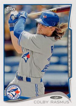 2014 Topps Toronto Blue Jays #TOR-5 Colby Rasmus Front