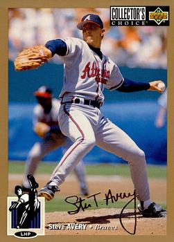 1994 Collector's Choice - Gold Signature #44 Steve Avery Front