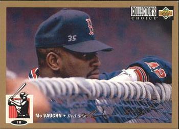 1994 Collector's Choice - Gold Signature #281 Mo Vaughn Front