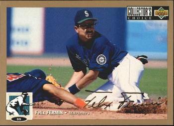 1994 Collector's Choice - Gold Signature #387 Felix Fermin Front