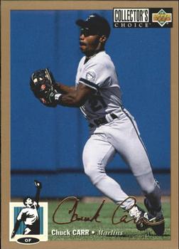 1994 Collector's Choice - Gold Signature #404 Chuck Carr Front