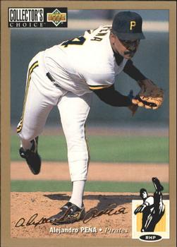 1994 Collector's Choice - Gold Signature #458 Alejandro Pena Front