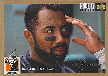 1994 Collector's Choice - Gold Signature #478 Harold Baines Front