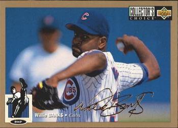1994 Collector's Choice - Gold Signature #522 Willie Banks Front