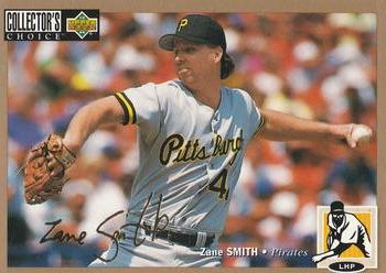 1994 Collector's Choice - Gold Signature #571 Zane Smith Front