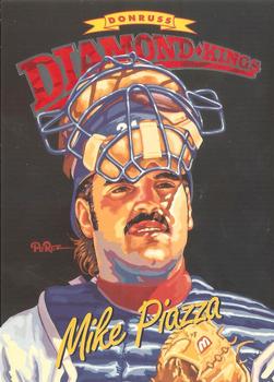 1994 Donruss - Diamond Kings Jumbo #DK-15 Mike Piazza Front