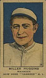 1919-21 W514 #34 Miller Huggins Front