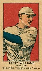 1919-21 W514 #35 Lefty Williams Front
