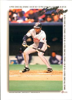 1994 O-Pee-Chee - All-Stars Box Toppers 5x7 #25 Kenny Lofton Front