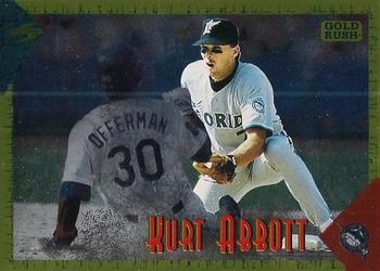1994 Score Rookie & Traded - Gold Rush #RT11 Kurt Abbott Front