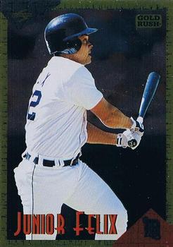 1994 Score Rookie & Traded - Gold Rush #RT44 Junior Felix Front