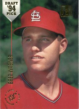 1994 Stadium Club Draft Picks - First Day Issue #86 Bret Wagner Front