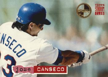 1994 Stadium Club - Members Only #171 Jose Canseco Front