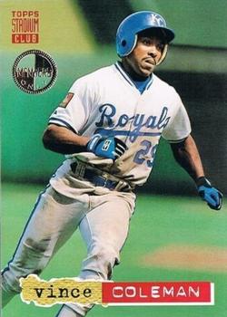 1994 Stadium Club - Members Only #570 Vince Coleman Front