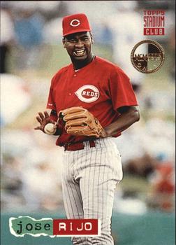 1994 Stadium Club - Members Only #596 Jose Rijo Front