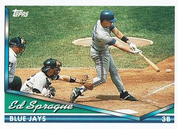 1994 Topps Bilingual #426 Ed Sprague Front