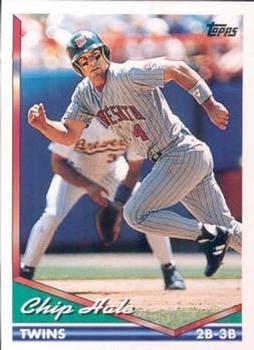 1994 Topps Bilingual #583 Chip Hale Front