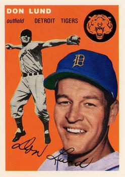 1994 Topps Archives 1954 - Gold #167 Don Lund Front