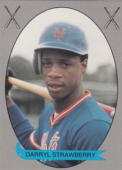 1989 Pacific Cards & Comics Crossed Bats (unlicensed) #16 Darryl Strawberry Front