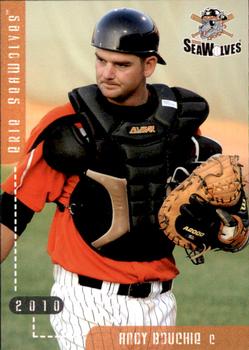 2010 Grandstand Erie SeaWolves #NNO Andy Bouchie Front