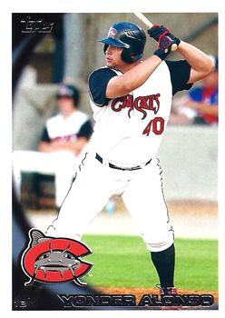2010 Topps Pro Debut #28 Yonder Alonso Front