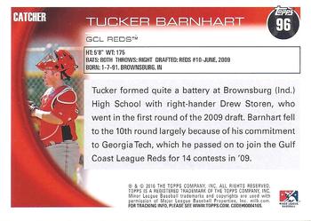 2010 Topps Pro Debut #96 Tucker Barnhart Back