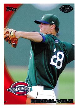 2010 Topps Pro Debut #285 Kendal Volz Front