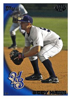 2010 Topps Pro Debut #386 Cody Hawn Front
