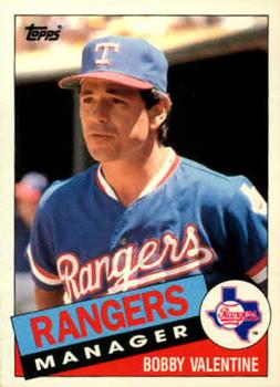 1985 Topps Traded #126T Bobby Valentine Front