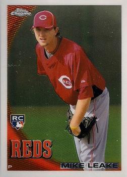 2010 Topps Chrome #176 Mike Leake Front
