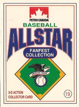 1991 Petro Canada All-Star FanFest Standups #19 Don Mattingly Front