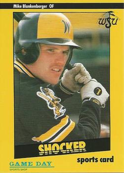 1989 Wichita State Shockers #NNO Mike Blankenberger Front