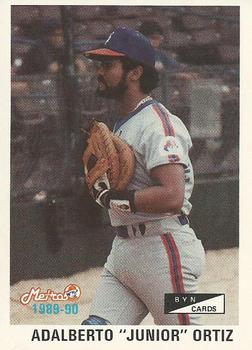 1989-90 BYN Puerto Rican Winter League #11 Adalberto Ortiz Front