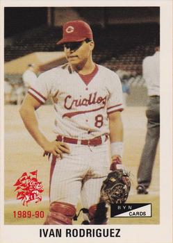 1989-90 BYN Puerto Rican Winter League #51 Ivan Rodriguez Front