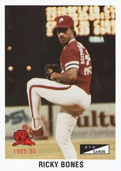 1989-90 BYN Puerto Rican Winter League #106 Ricky Bones Front