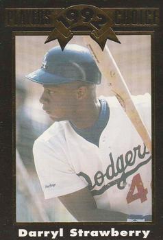 1992 Cartwrights Players Choice #2 Darryl Strawberry Front