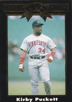 1992 Cartwrights Players Choice #6 Kirby Puckett Front