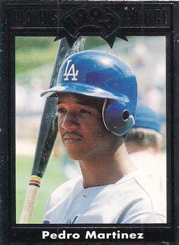 1992 Cartwrights Players Choice Silver #11 Pedro Martinez Front