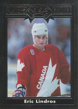 1992 Cartwrights Players Choice Silver #16 Eric Lindros Front