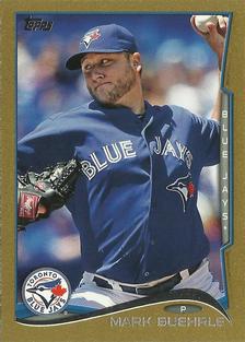 2014 Topps Mini - Gold #30 Mark Buehrle Front