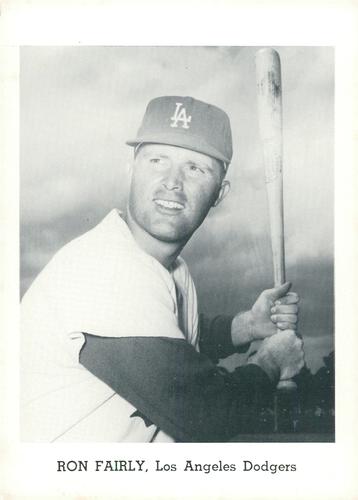1964 Jay Publishing Los Angeles Dodgers Set B #NNO Ron Fairly Front
