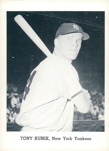 1963 Jay Publishing New York Yankees #NNO Tony Kubek Front