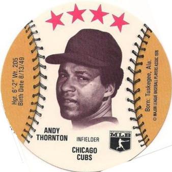 1976 Buckmans Discs #NNO Andy Thornton Front
