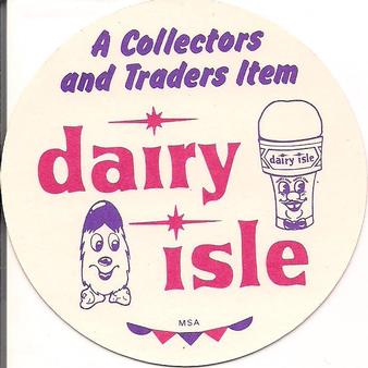 1976 Dairy Isle Discs #NNO Jeff Burroughs Back