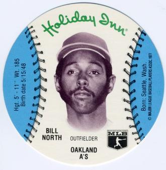 1977 Holiday Inn Discs #NNO Bill North Front