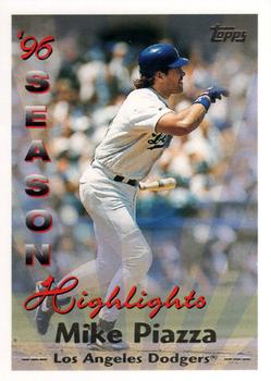 1997 Topps #104 Mike Piazza Front