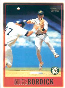 1997 Topps #86 Mike Bordick Front
