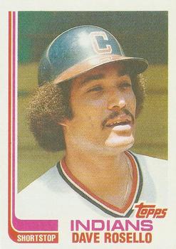 1982 Topps - Blackless #724 Dave Rosello Front