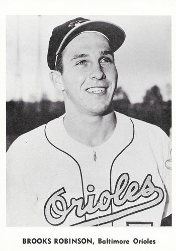 1959 Jay Publishing Baltimore Orioles Set D #NNO Brooks Robinson Front